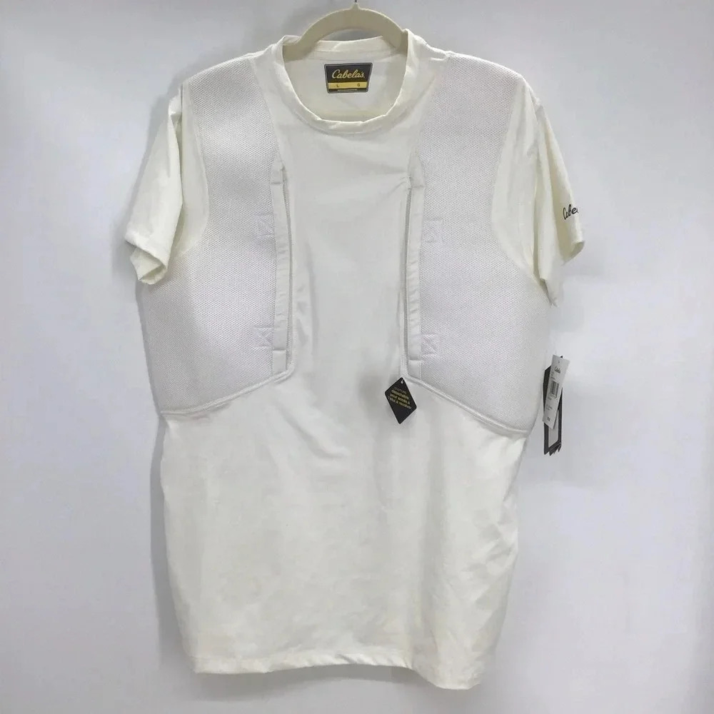 Cabela’s Tactical Holster Shirt Concealed & Carry Short Sleeve NWT Size L